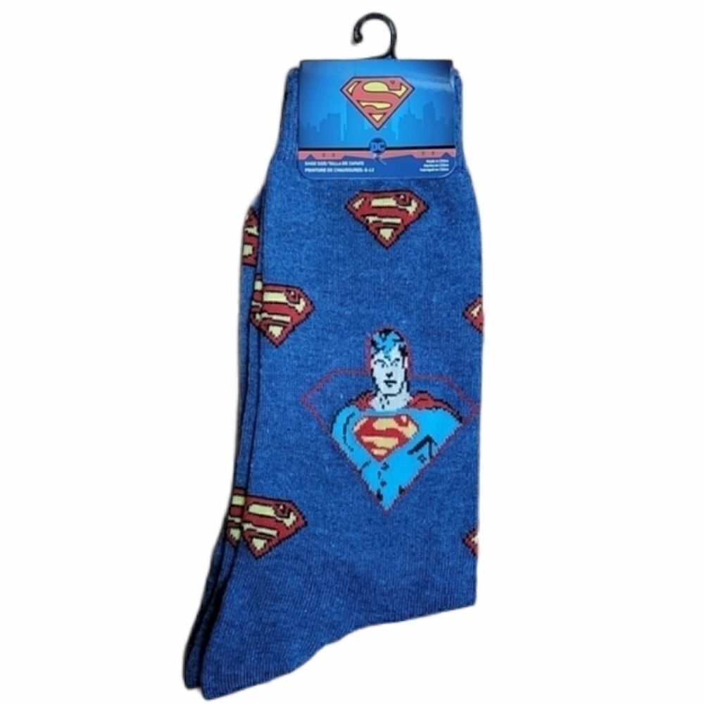 DC COMICS SUPERMAN SOCKS 